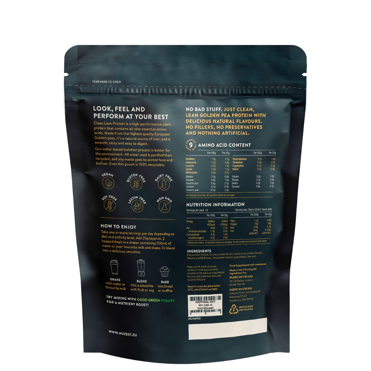 Clean Lean Protein | Rich Chocolate | 250g