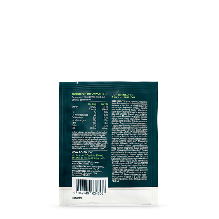 Good Green Vitality | 10 x 10g Sachets