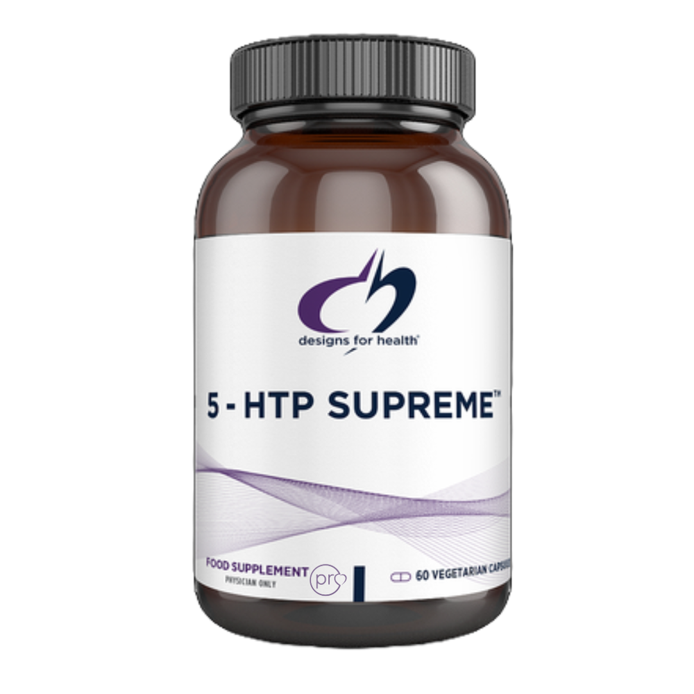 5 HTP Supreme | 60 Capsules | Designs For Health