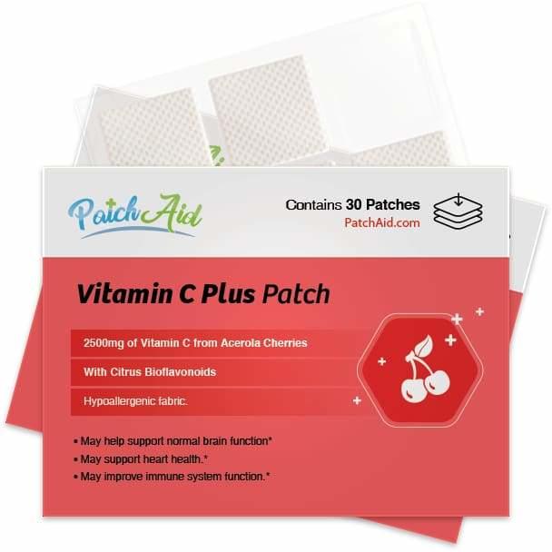 Vitamin C Plus Vitamin Patch | 30 Topical Patches | PatchAid