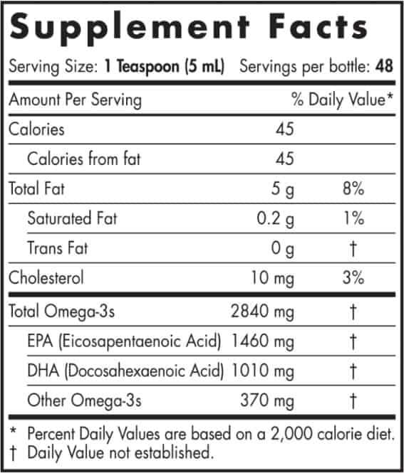 Nordic Naturals  Ultimate Omega™ Lemon  237 ml